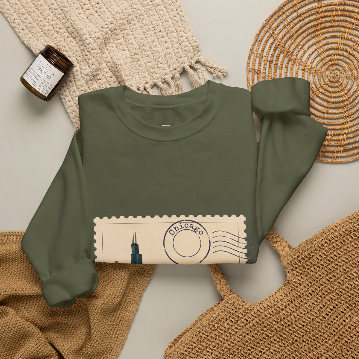 Chicago Sweatshirt – Postmark Series
