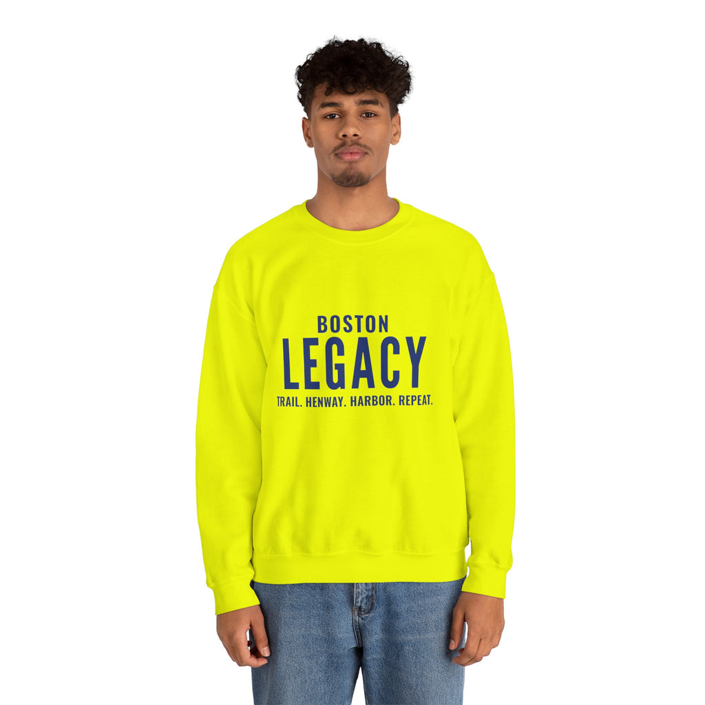 Boston Legacy Crewneck Sweatshirt | Rhythm and Route Collection