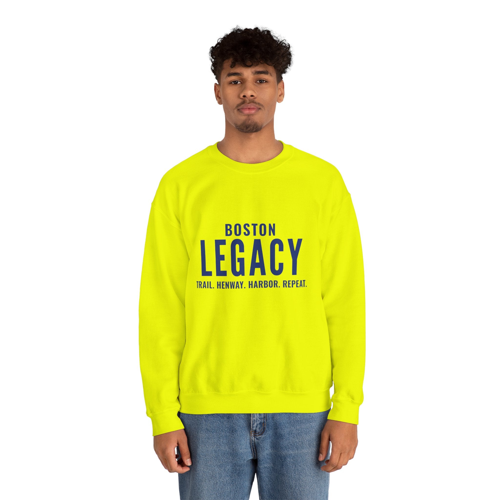 Boston Legacy Crewneck Sweatshirt | Rhythm and Route Collection