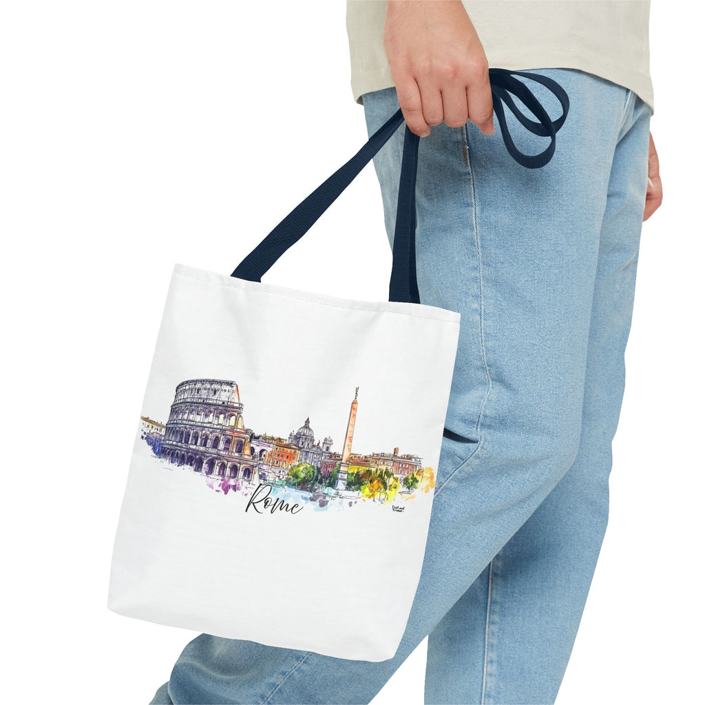 Rome Skyline Tote Bag
