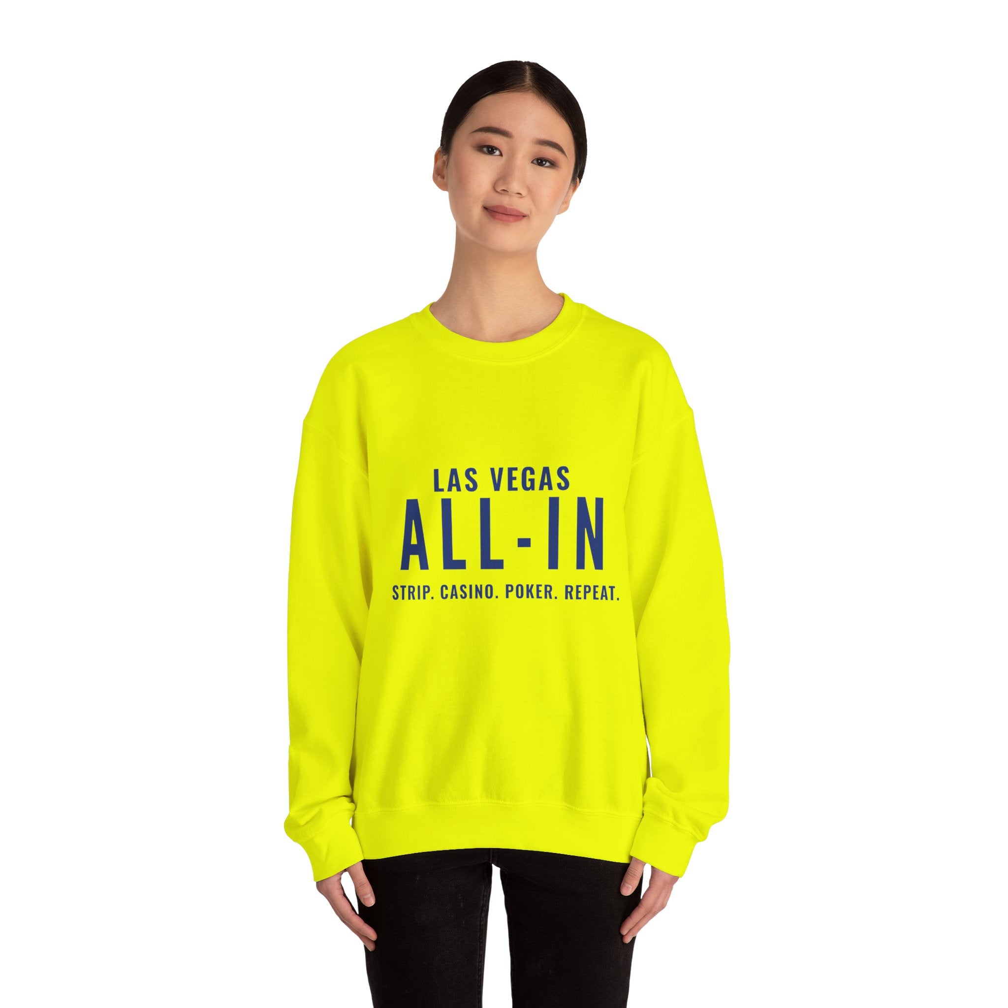 Las Vegas "All-In" Crewneck Sweatshirt | Rhythm & Route Collection