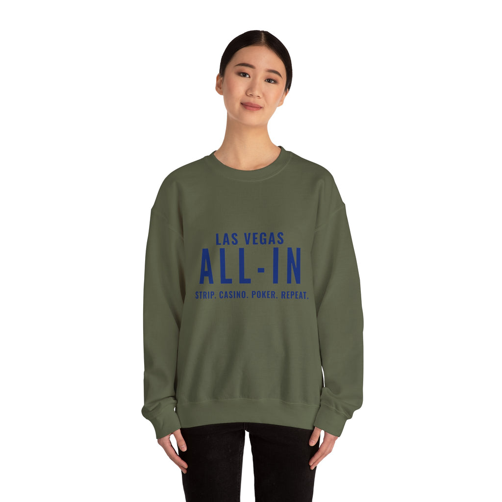 Las Vegas "All-In" Crewneck Sweatshirt | Rhythm & Route Collection