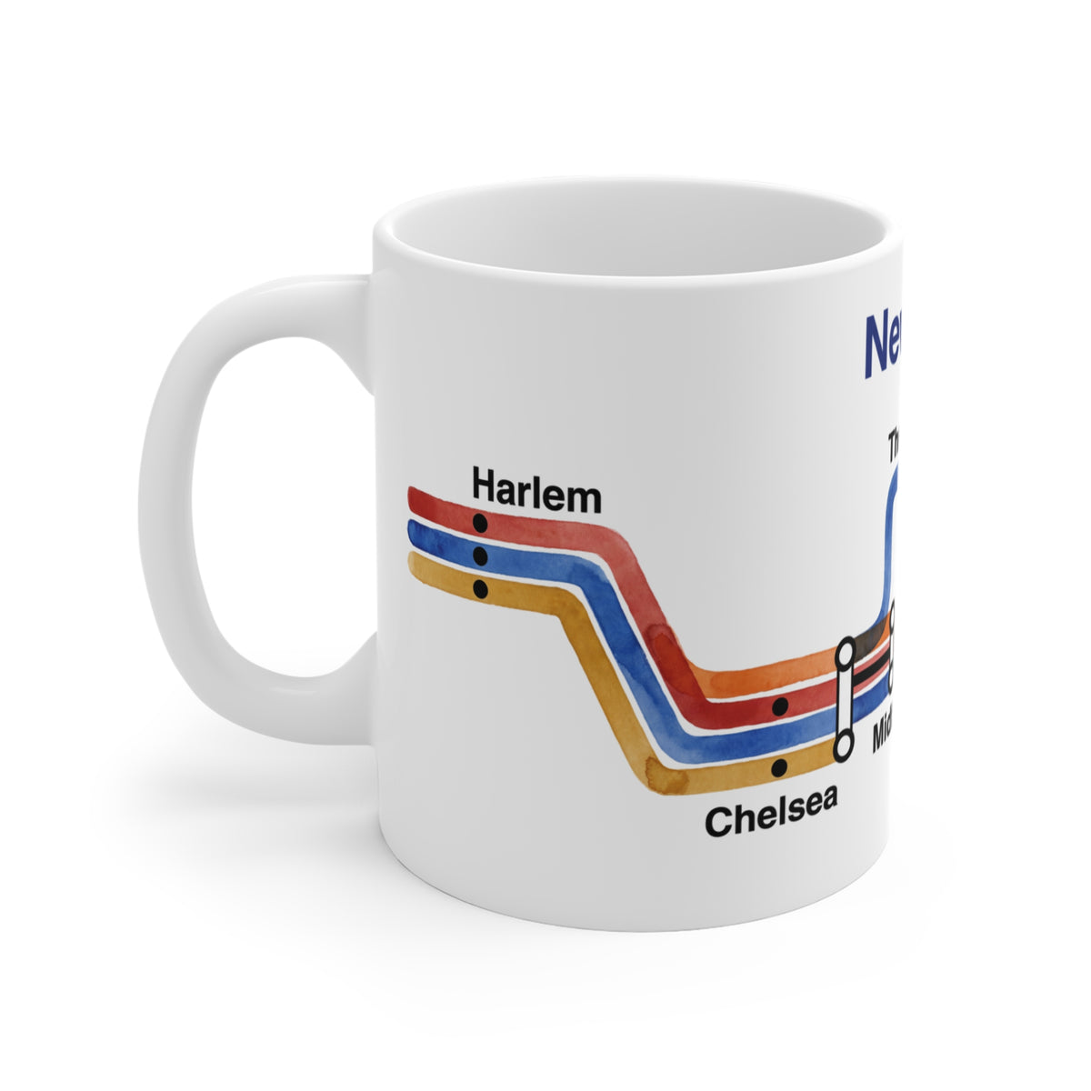 New York Mug – Neighborhood Line
