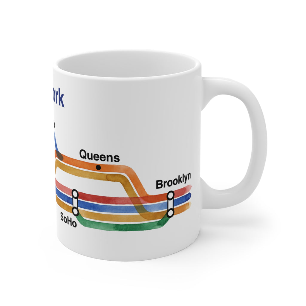 New York Mug – Neighborhood Line