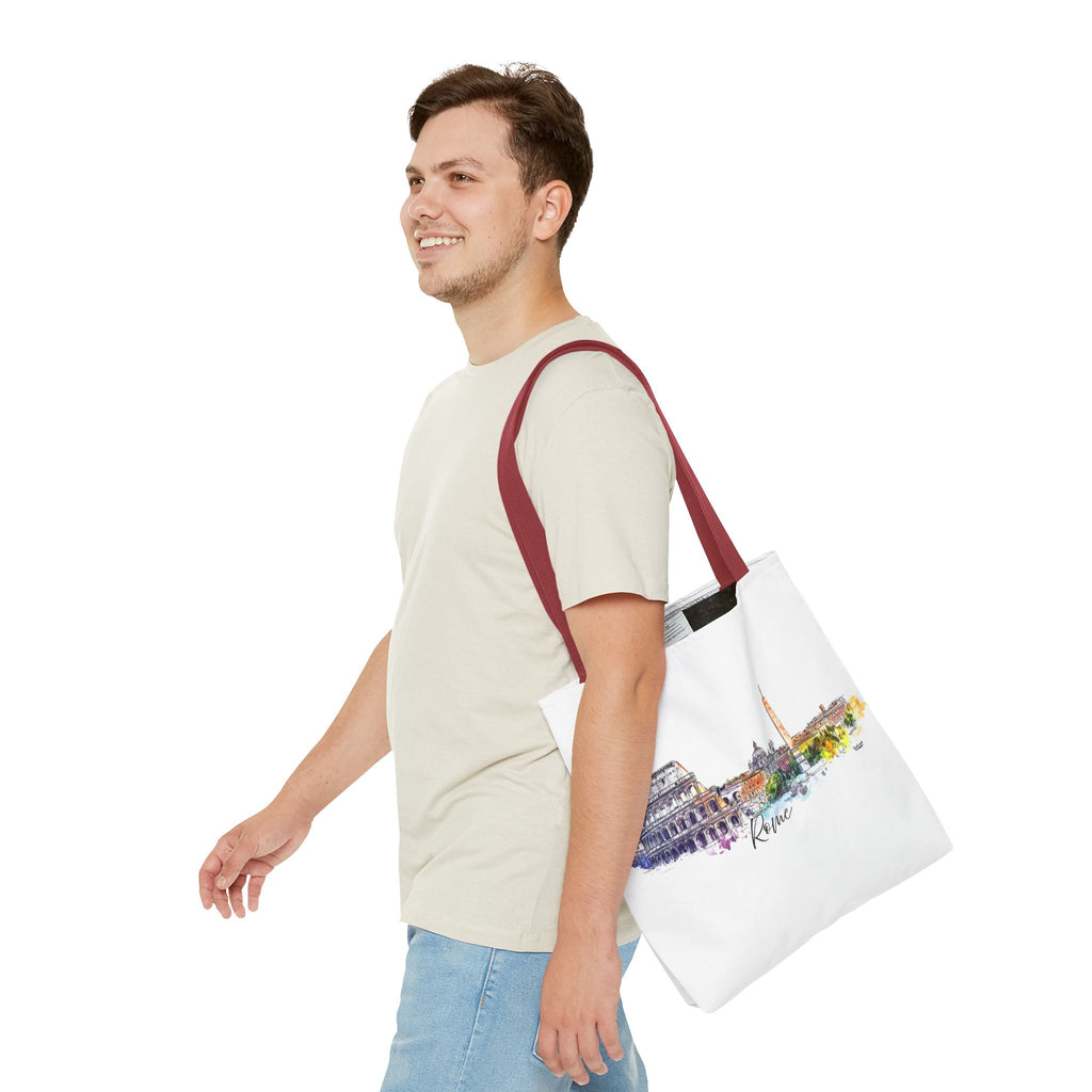 Rome Skyline Tote Bag