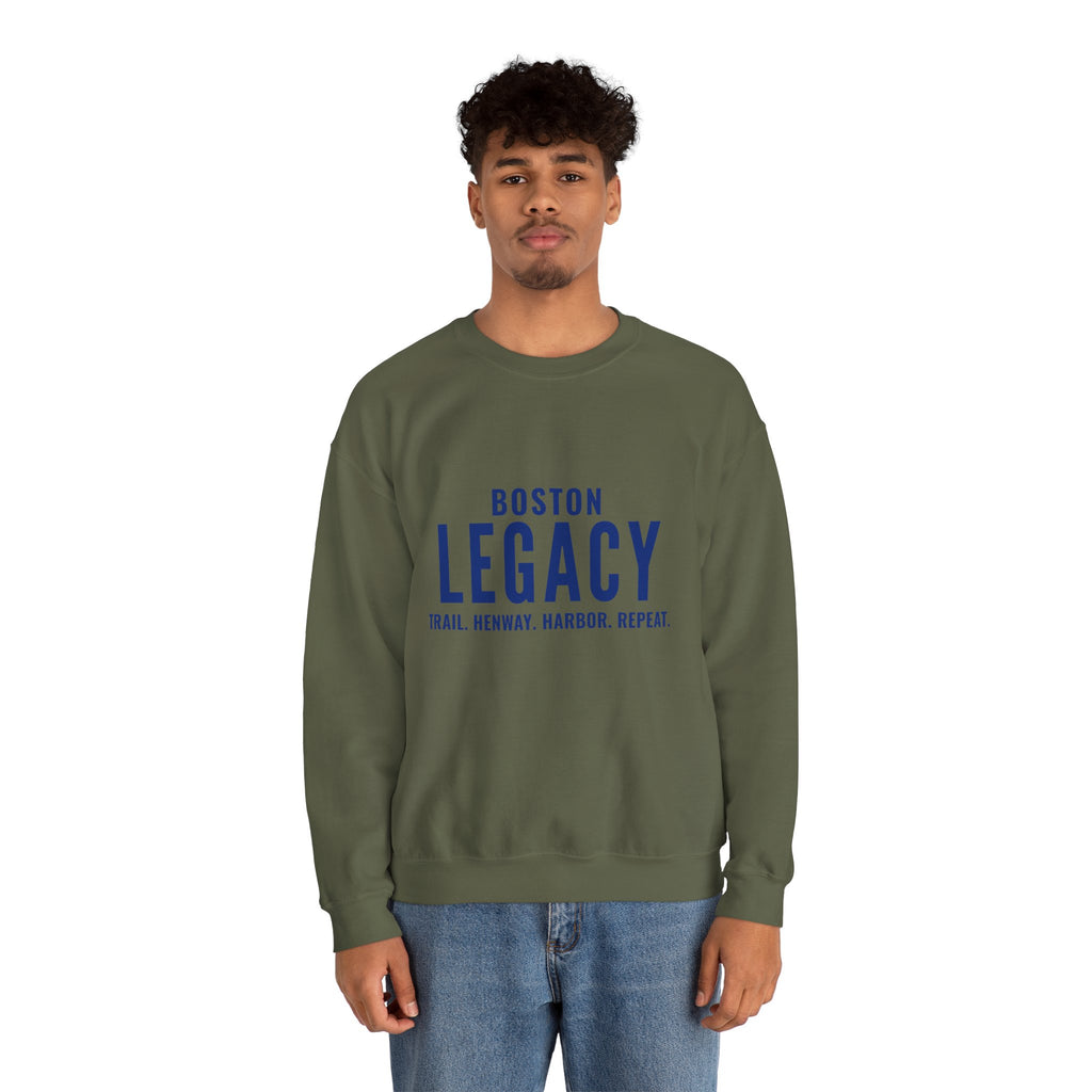 Boston Legacy Crewneck Sweatshirt | Rhythm and Route Collection