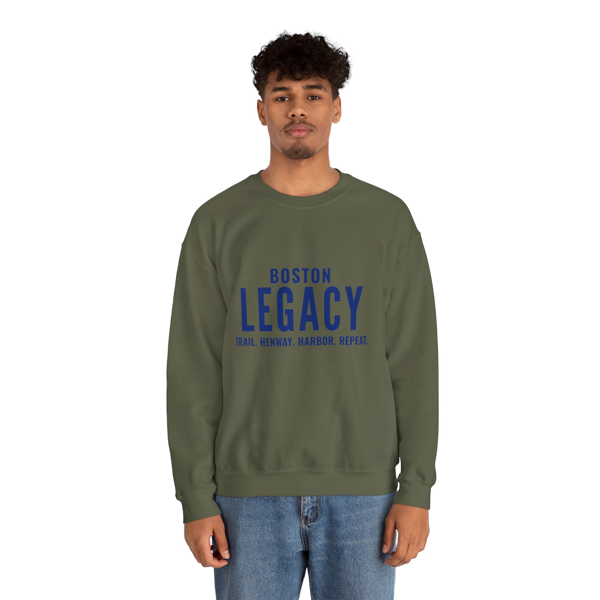 Boston Legacy Crewneck Sweatshirt | Rhythm and Route Collection