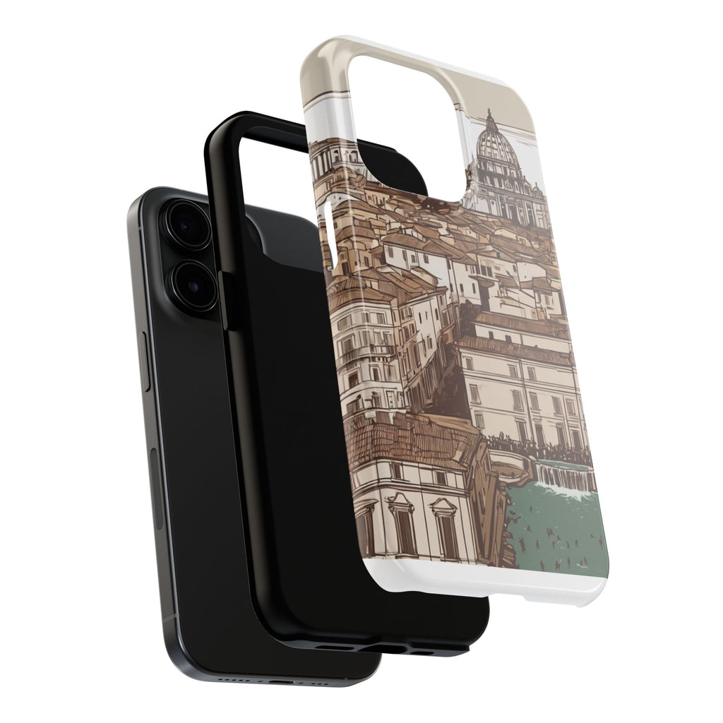 Rome Phone Case – Watercolor Skyline