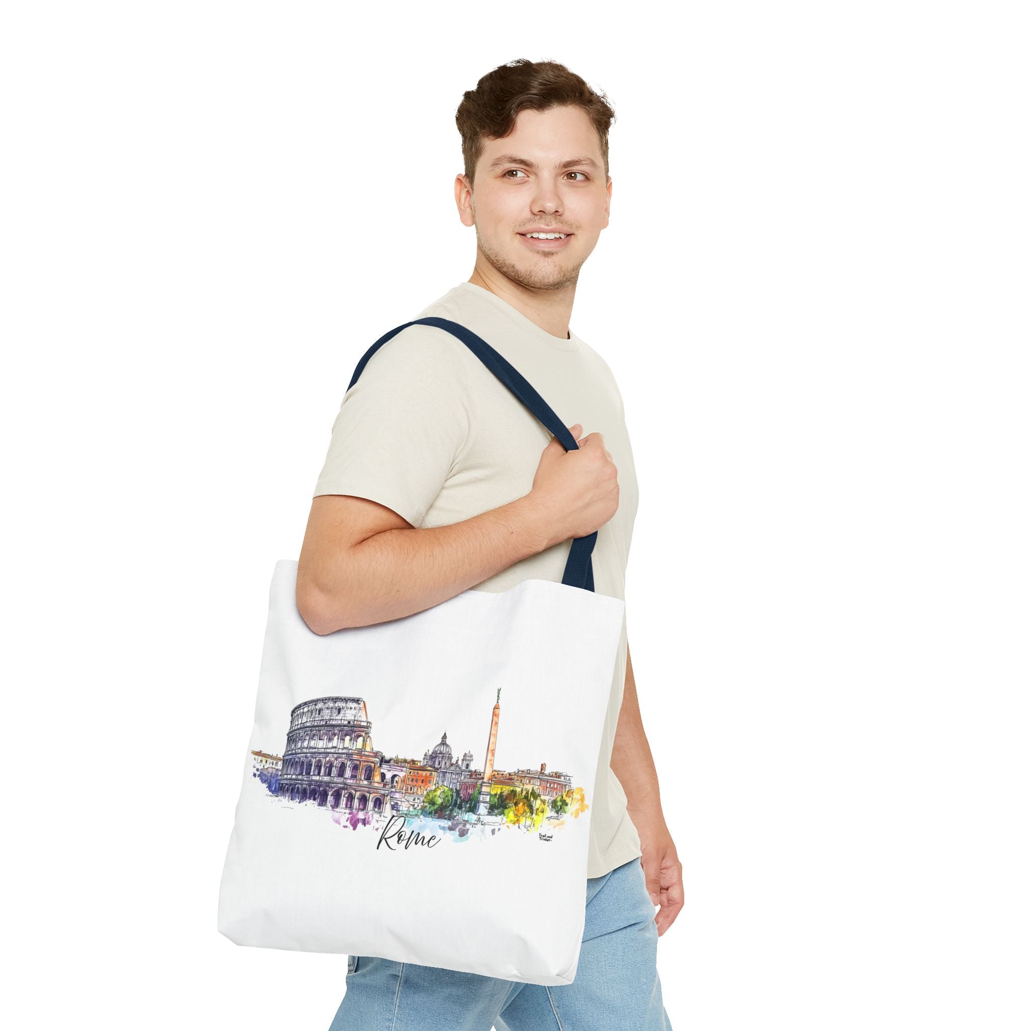 Rome Skyline Tote Bag