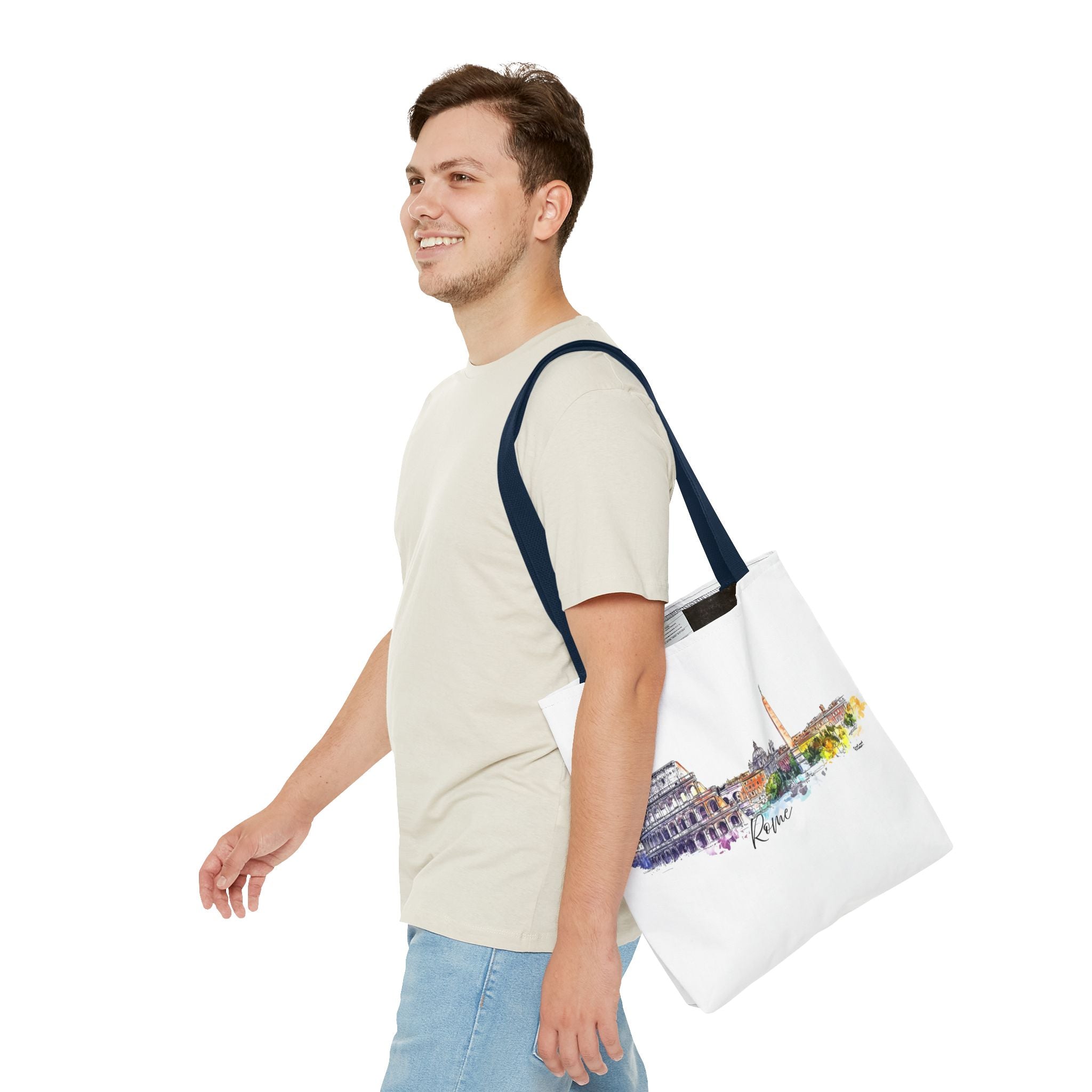 Rome Skyline Tote Bag