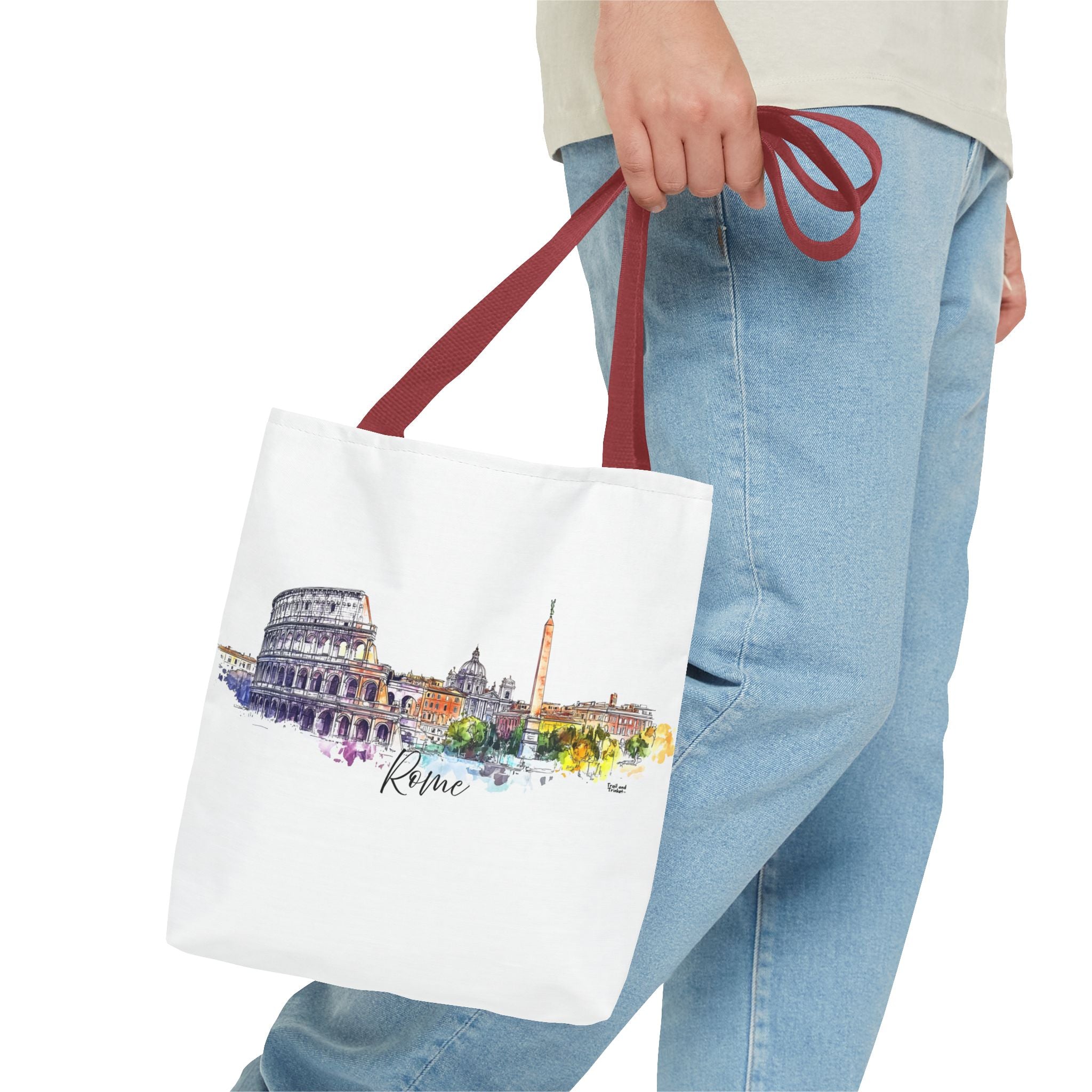Rome Skyline Tote Bag