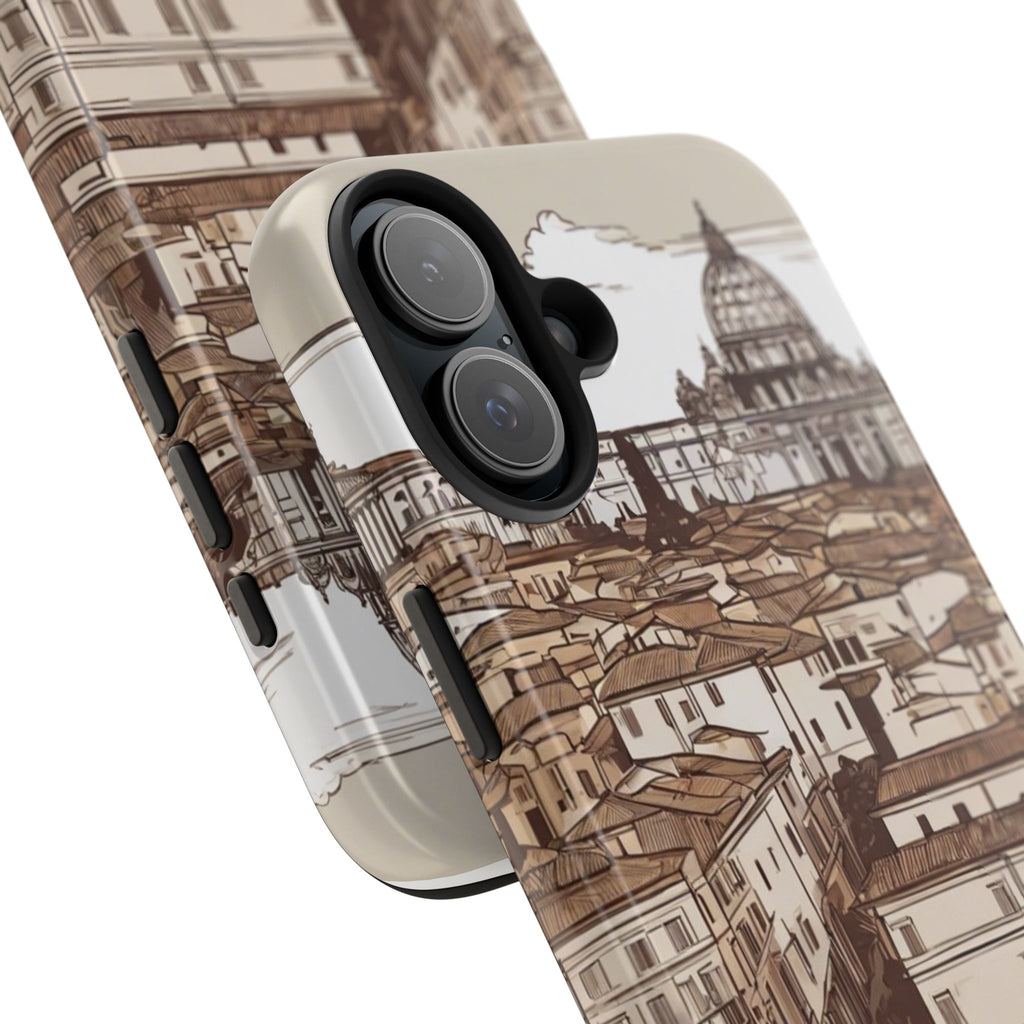 Rome Phone Case – Watercolor Skyline