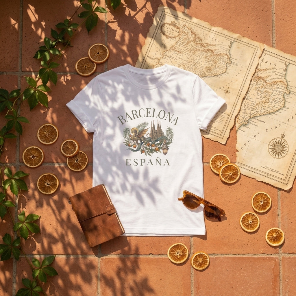 Barcelona T-Shirt – The Odyssey Line