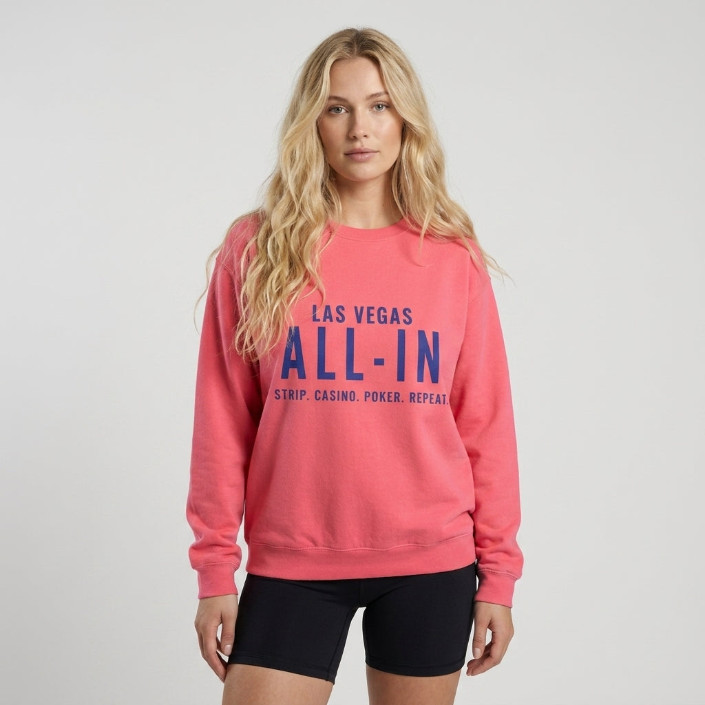 Las Vegas "All-In" Crewneck Sweatshirt | Rhythm & Route Collection