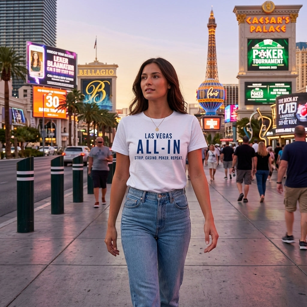 Las Vegas ALL-IN T-Shirt | Rhythm & Route Collection