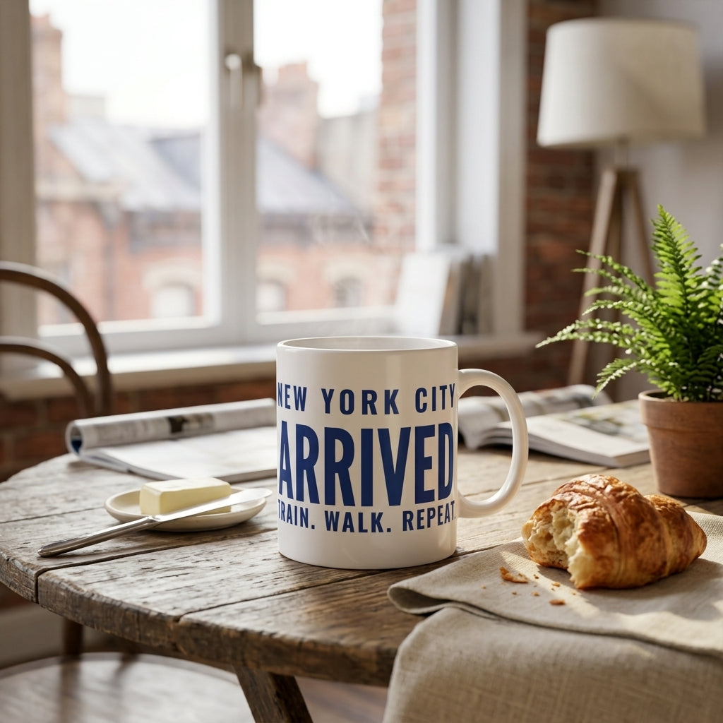 New York City Arrived Mug |Rhythm and Route Collection