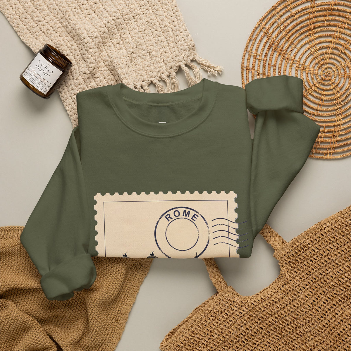 Rome Sweatshirt – Postmark Series
