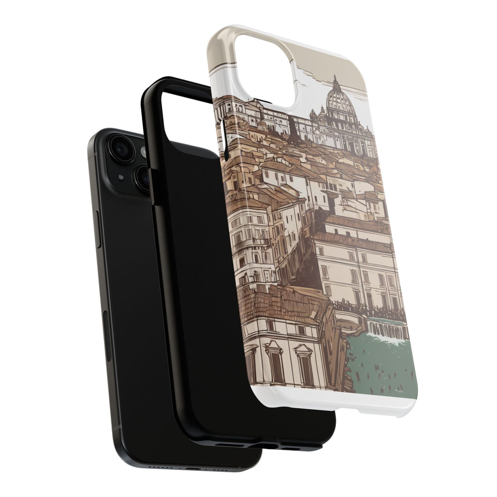 Rome Phone Case – Watercolor Skyline