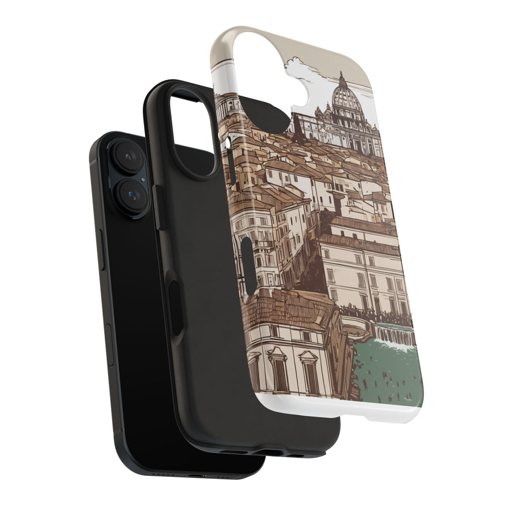 Rome Phone Case – Watercolor Skyline