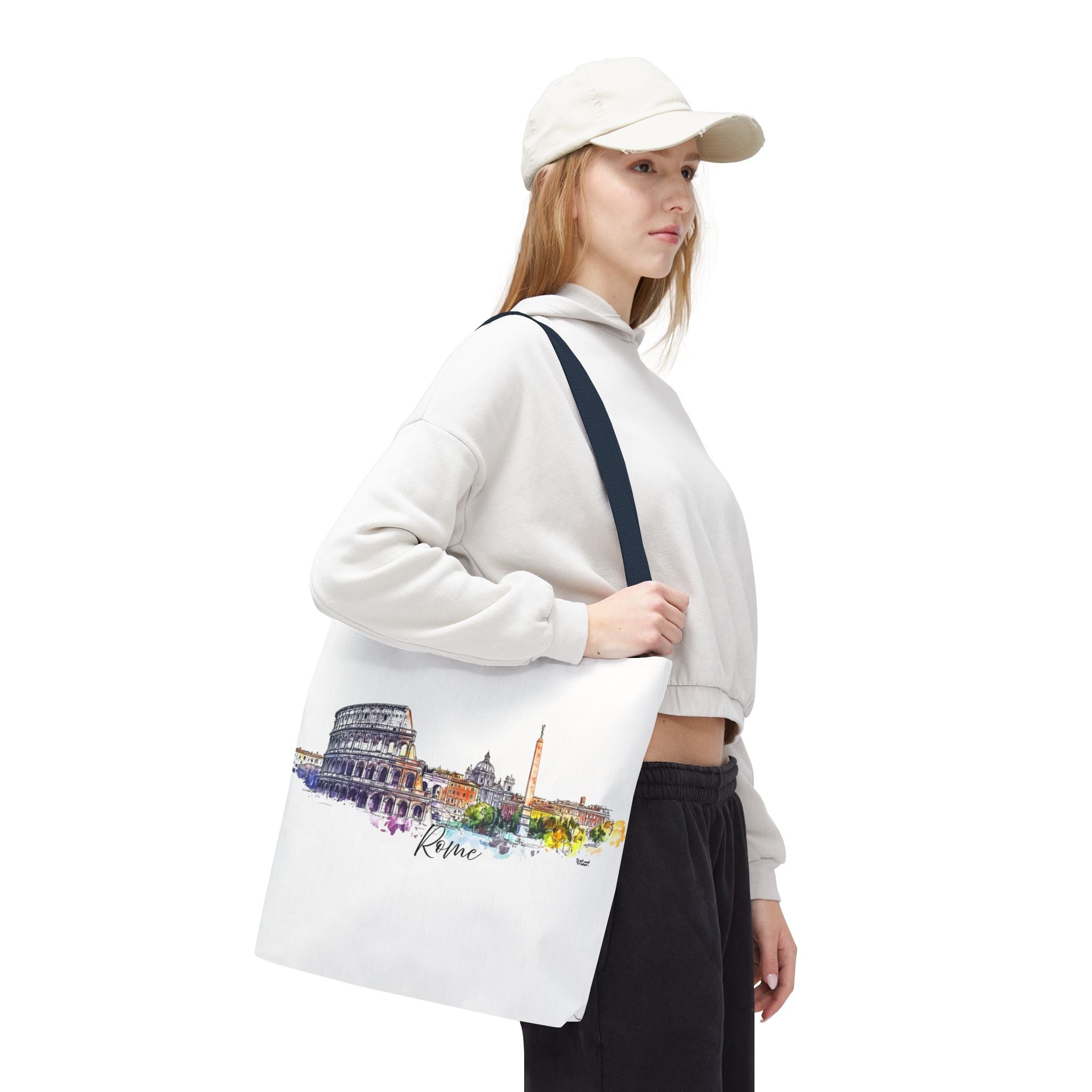 Rome Skyline Tote Bag
