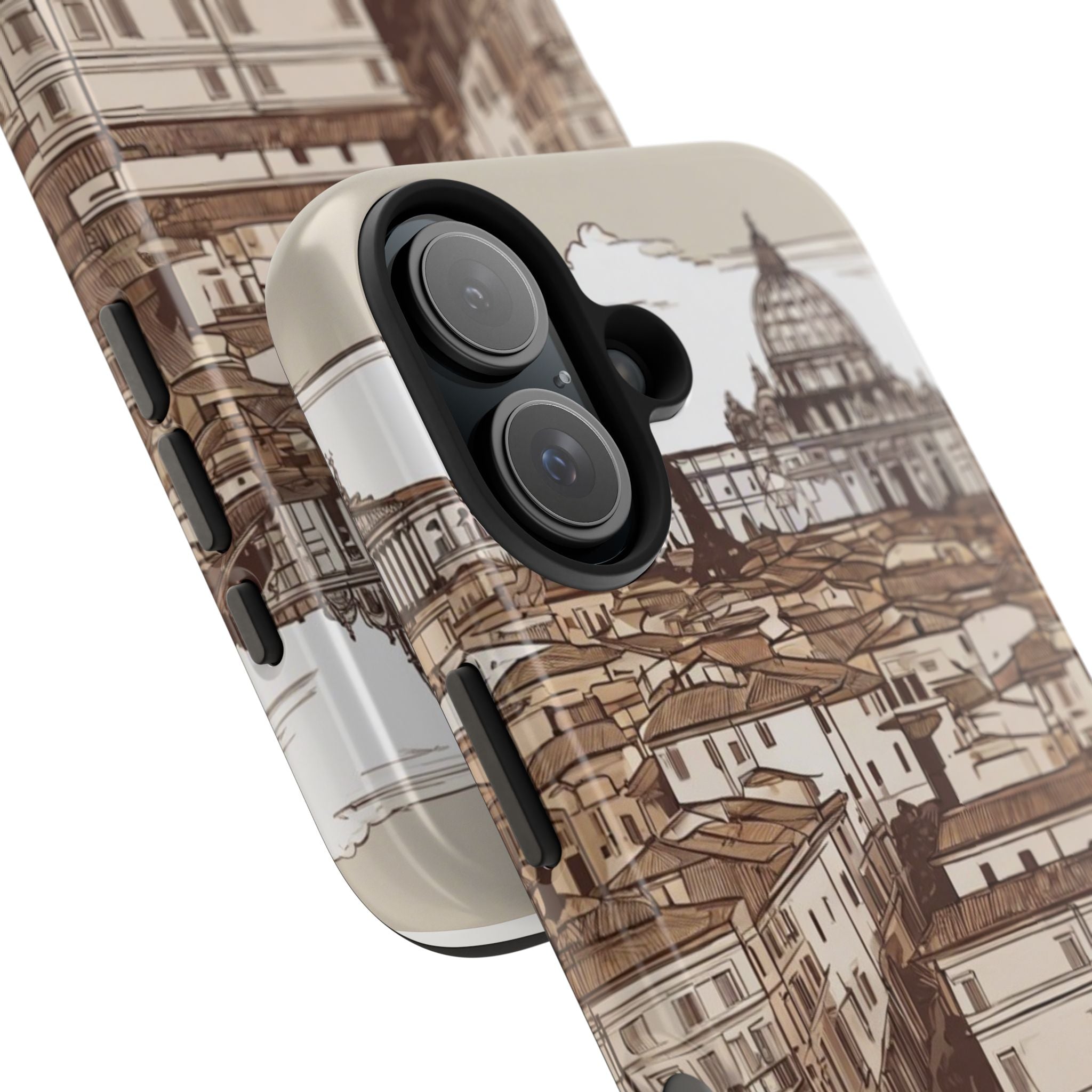 Rome Phone Case – Watercolor Skyline