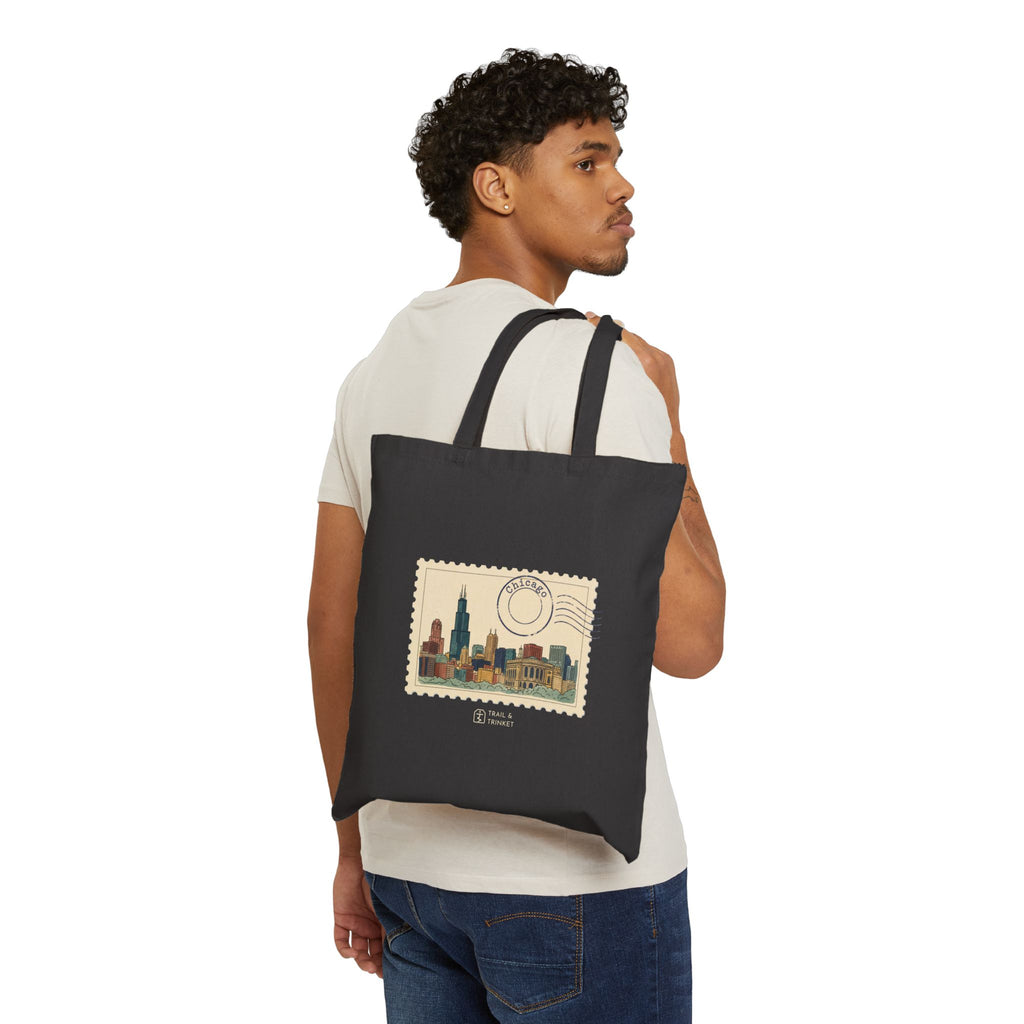 Chicago Tote Bag – Postmark Series