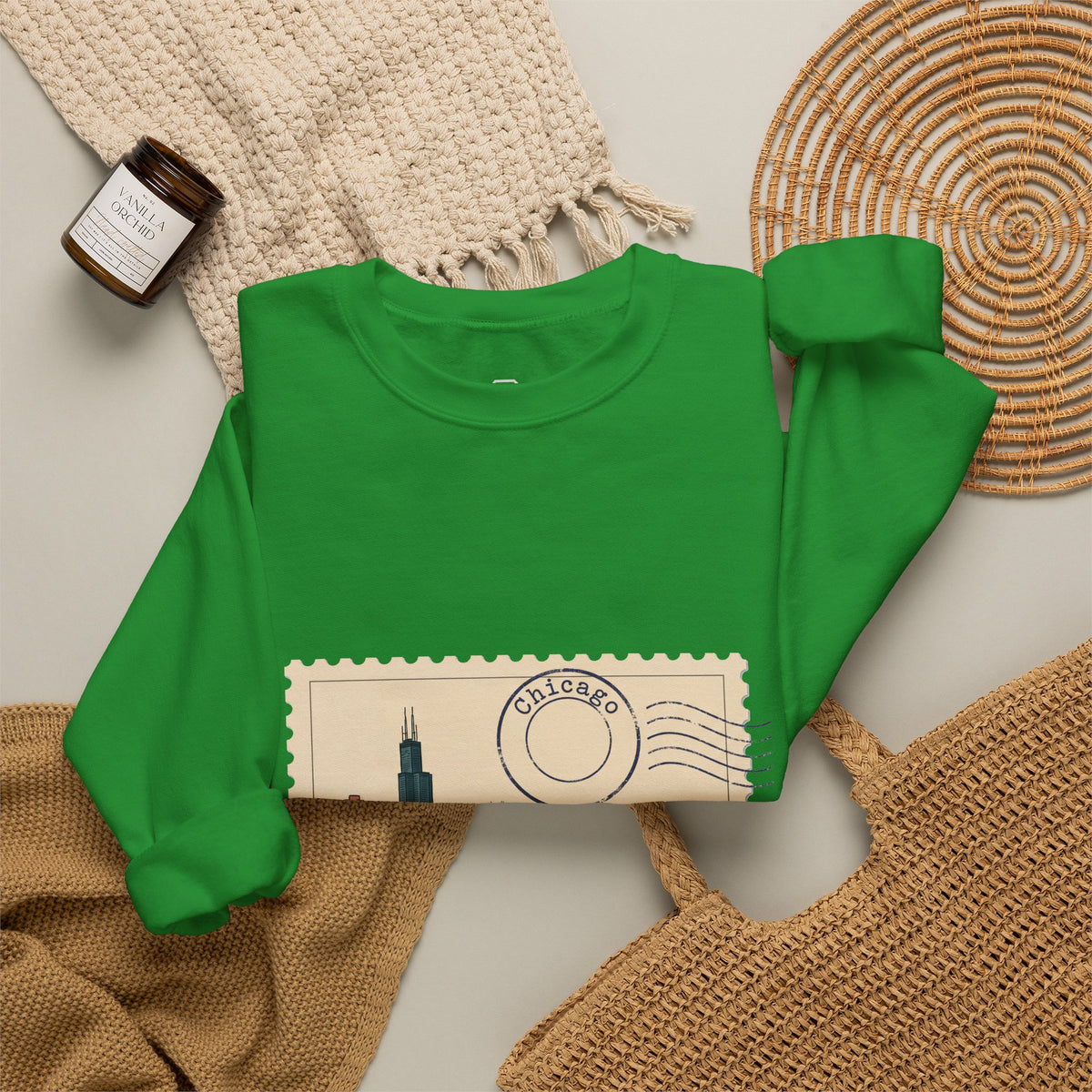 Chicago Sweatshirt – Postmark Series