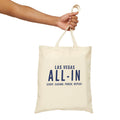 Las Vegas "ALL-IN" Cotton Canvas Tote | Rhythm & Route Collection