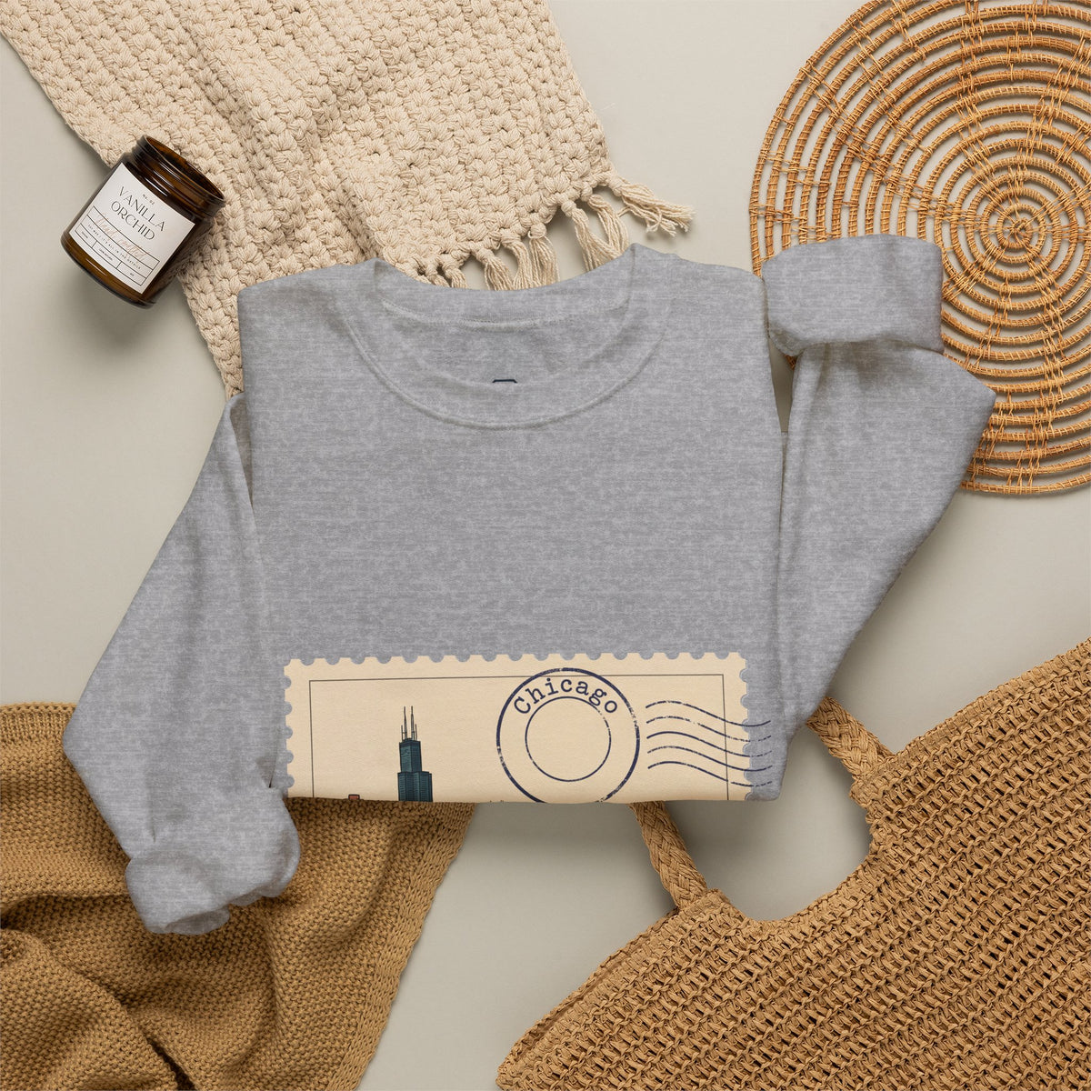 Chicago Sweatshirt – Postmark Series