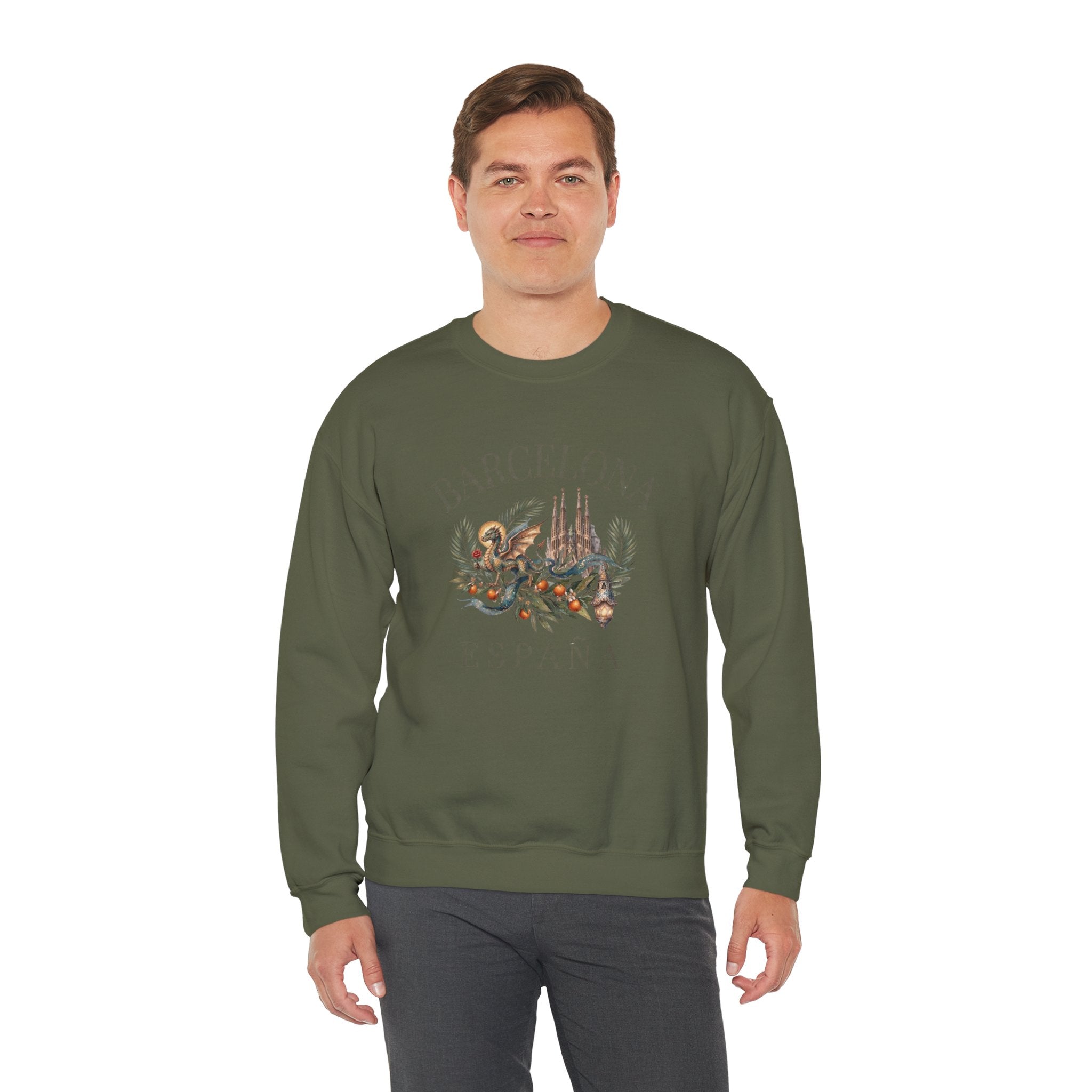Barcelona Sweatshirt – The Odyssey Line