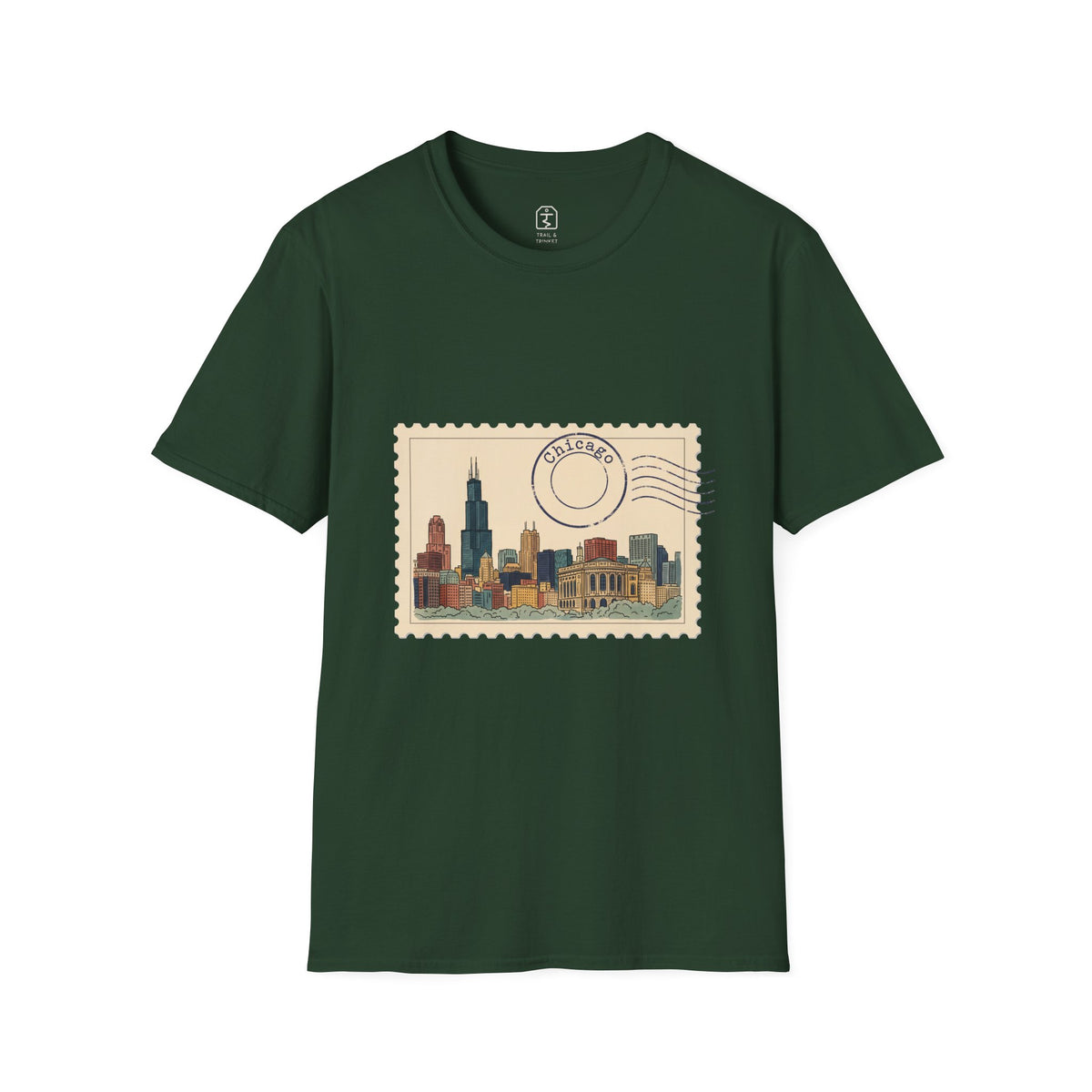 Chicago T-Shirt – Postmark Series