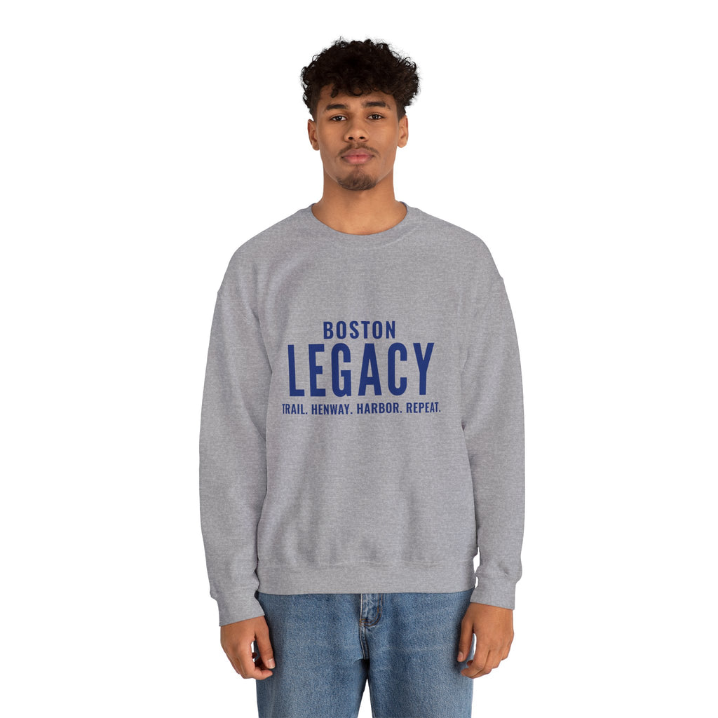 Boston Legacy Crewneck Sweatshirt | Rhythm and Route Collection
